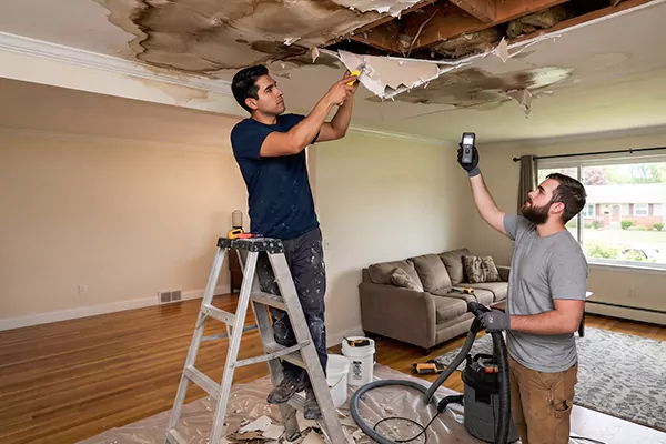 Ceiling Water Damage Restoration Sun City West