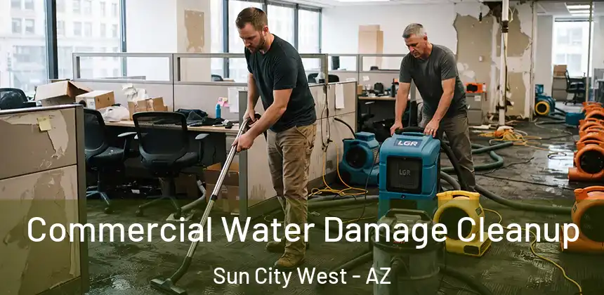 Commercial Water Damage Cleanup Sun City West - AZ